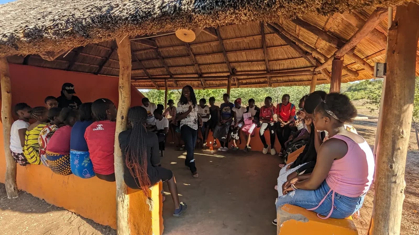 Youth Camp worship session