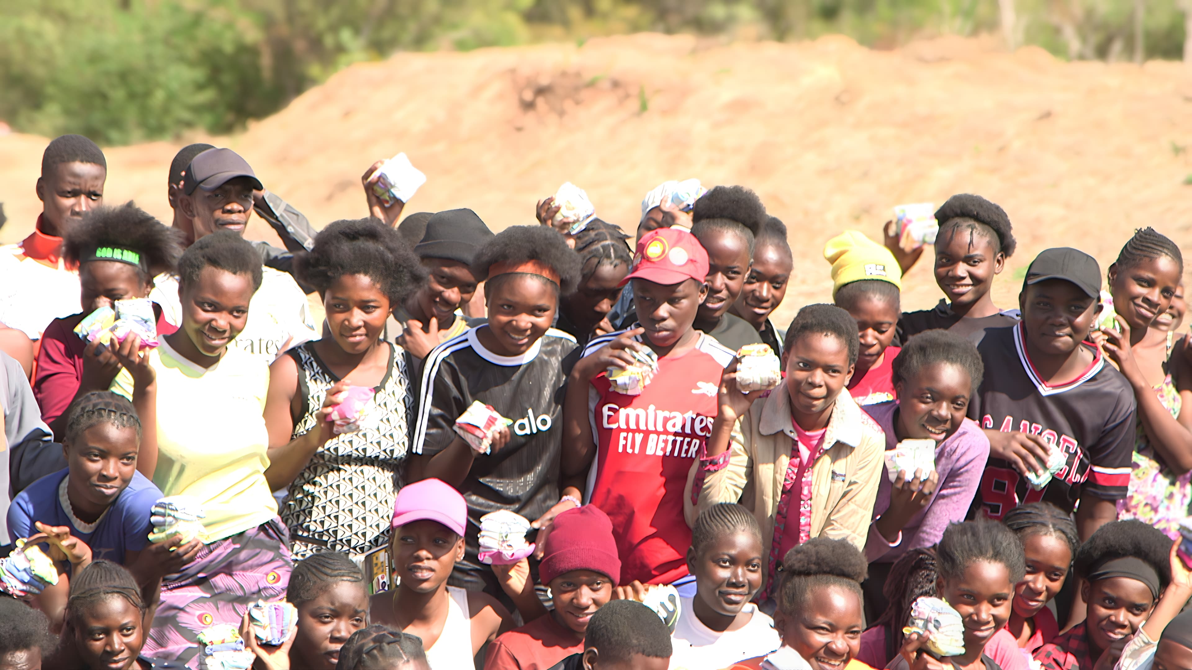 Pad A Girl outreach